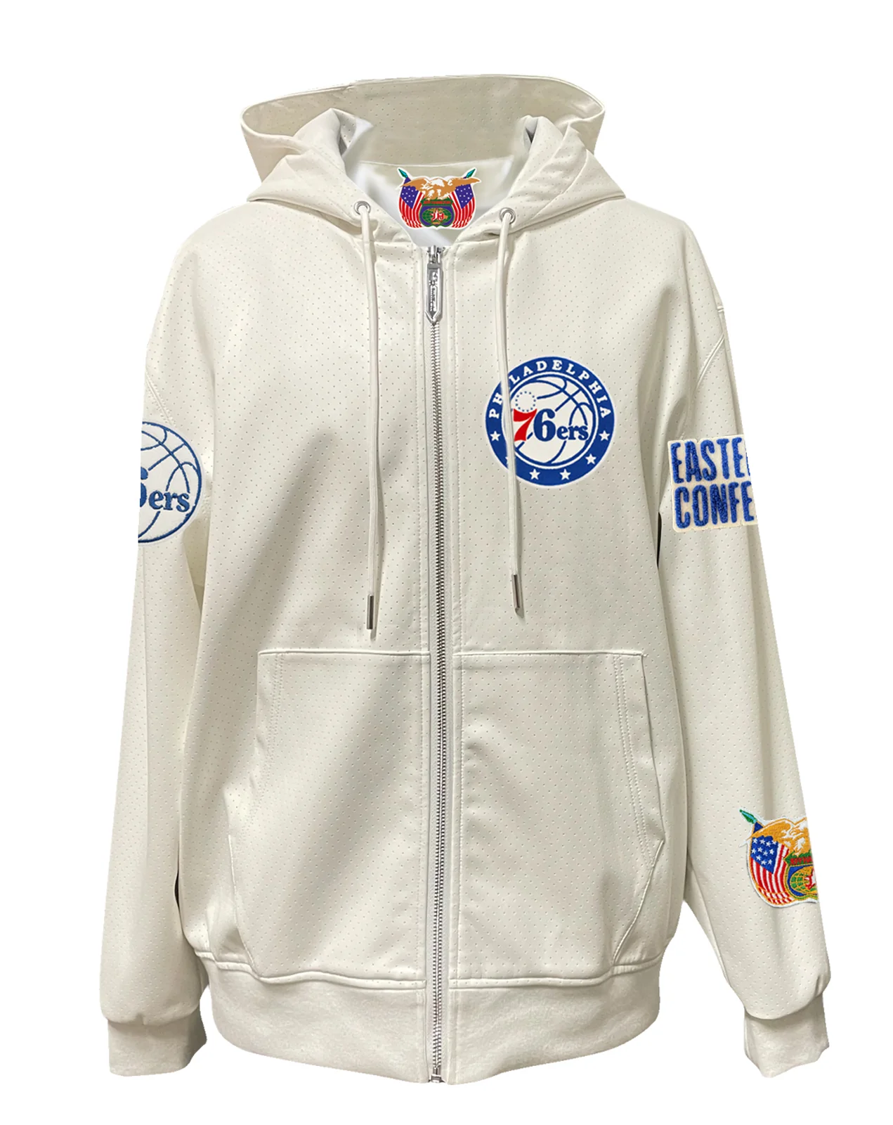 Philadelphia 76ers Zip-Up Jacket - Image 4
