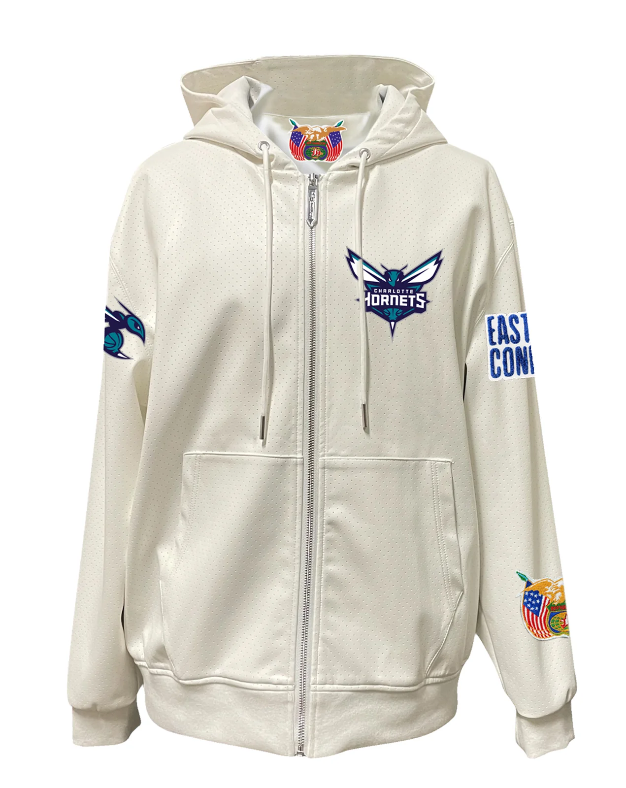 Charlotte Hornets Zip-Up Jacket - Image 4