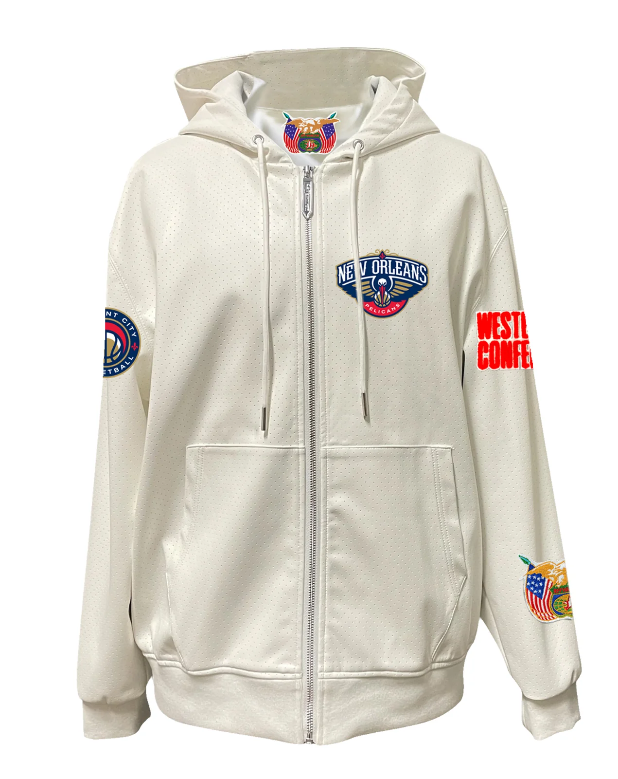 New Orleans Pelicans Zip-Up Jacket - Image 3