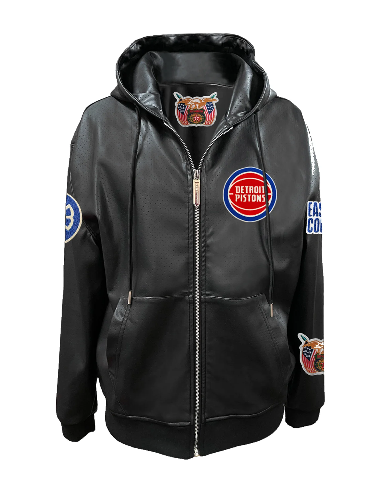 Detroit Pistons Zip-Up Jacket - Image 2