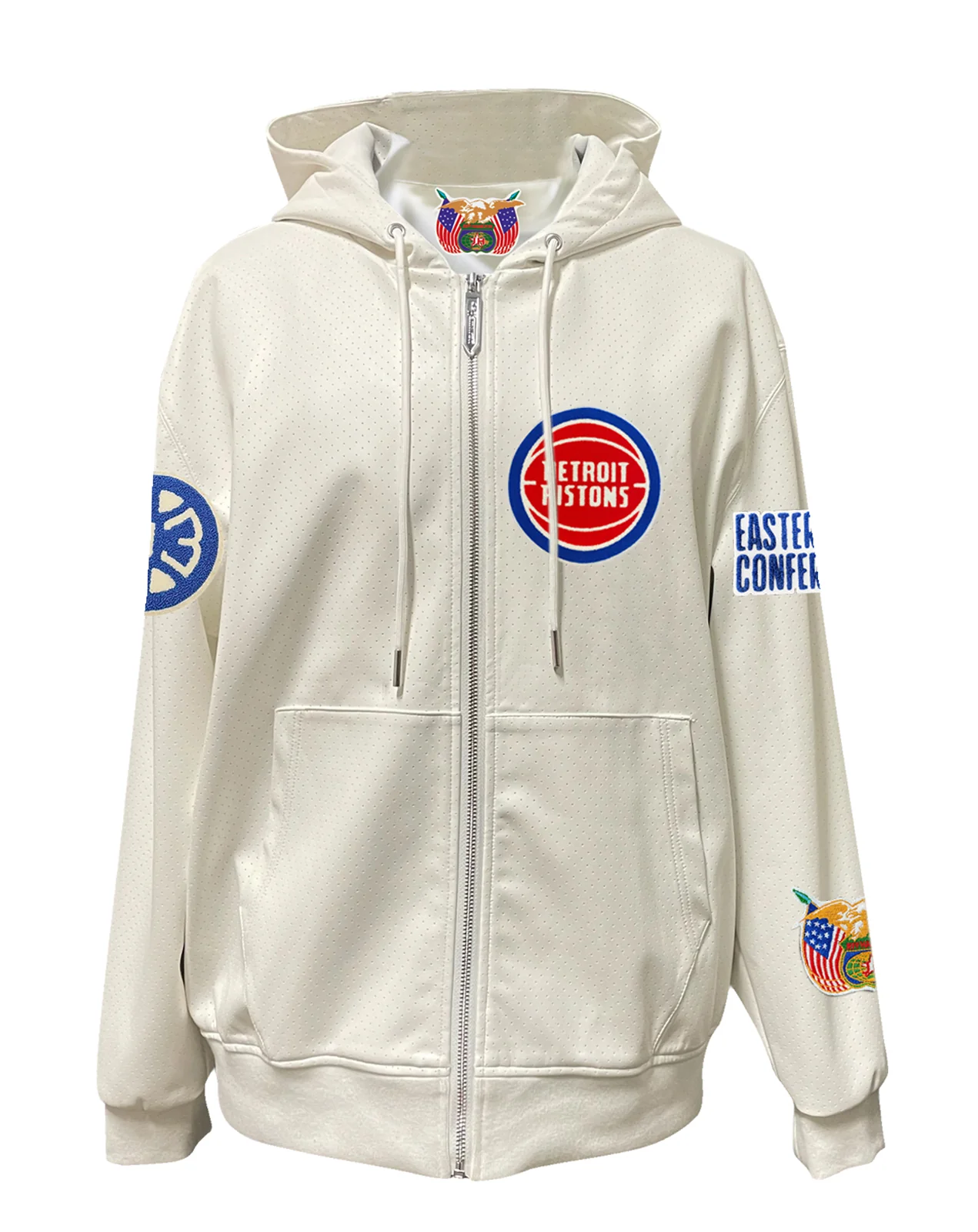 Detroit Pistons Zip-Up Jacket - Image 4