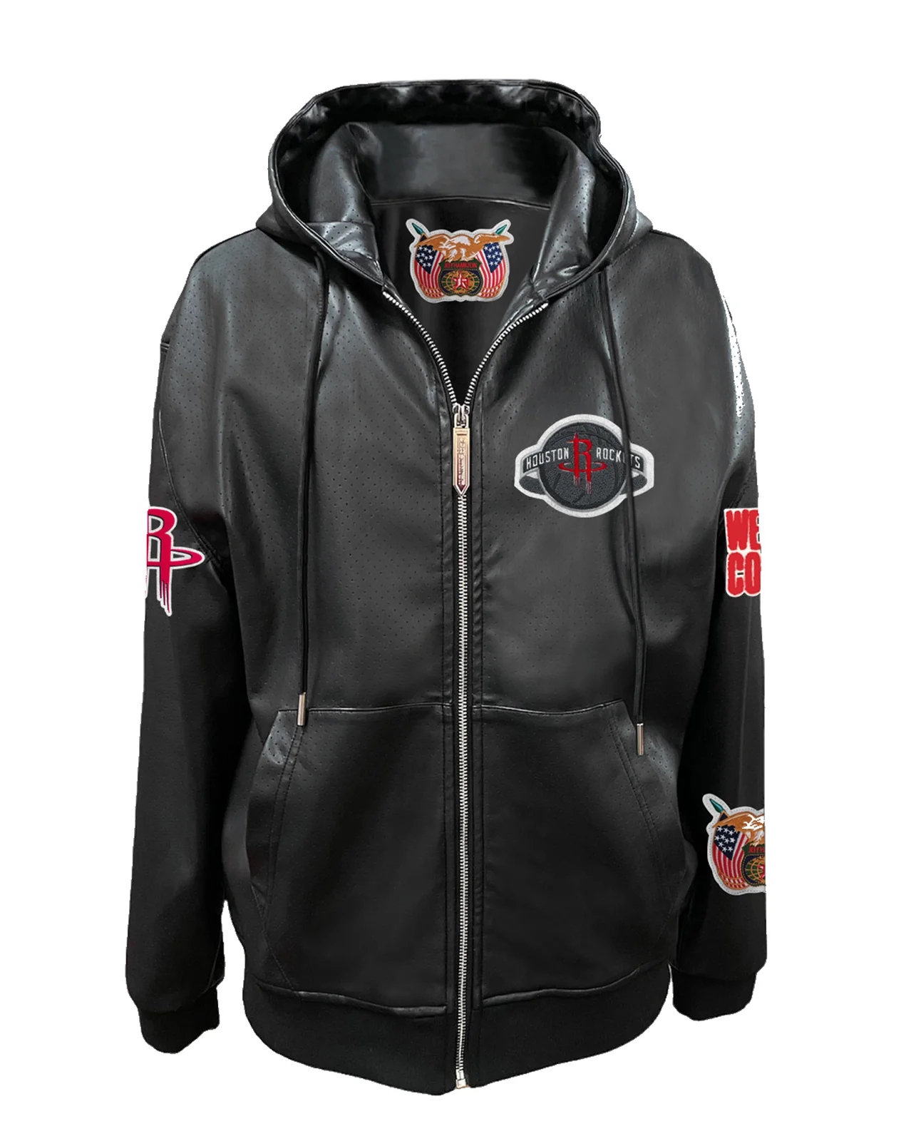 Houston Rockets Zip-Up Jacket - Image 2