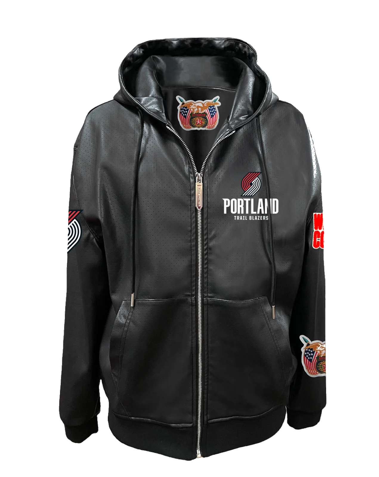 Portland Trailblazers Zip-Up Jacket