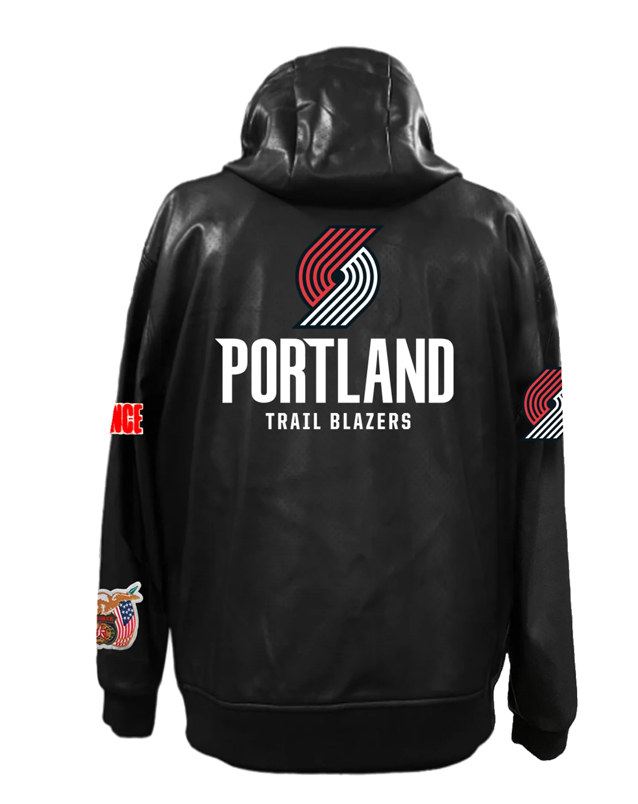 Portland Trailblazers Zip-Up Jacket - Image 2