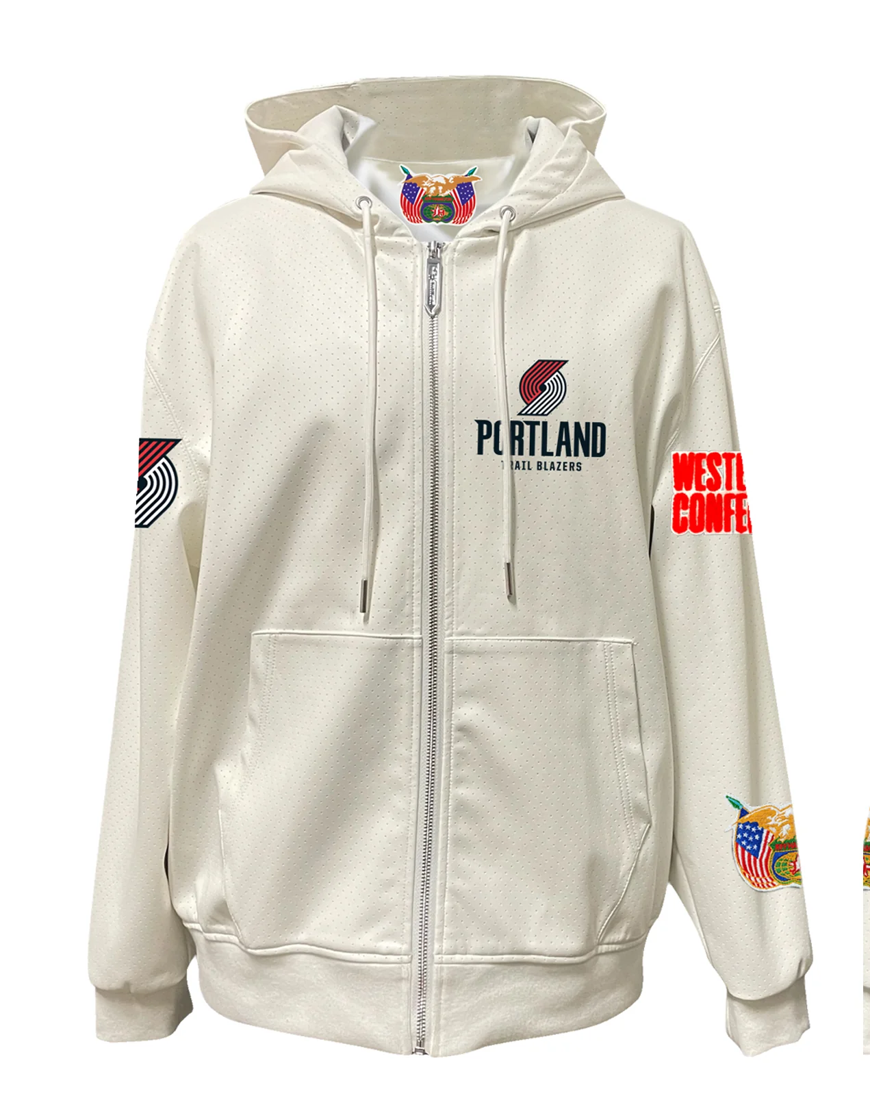 Portland Trailblazers Zip-Up Jacket - Image 3