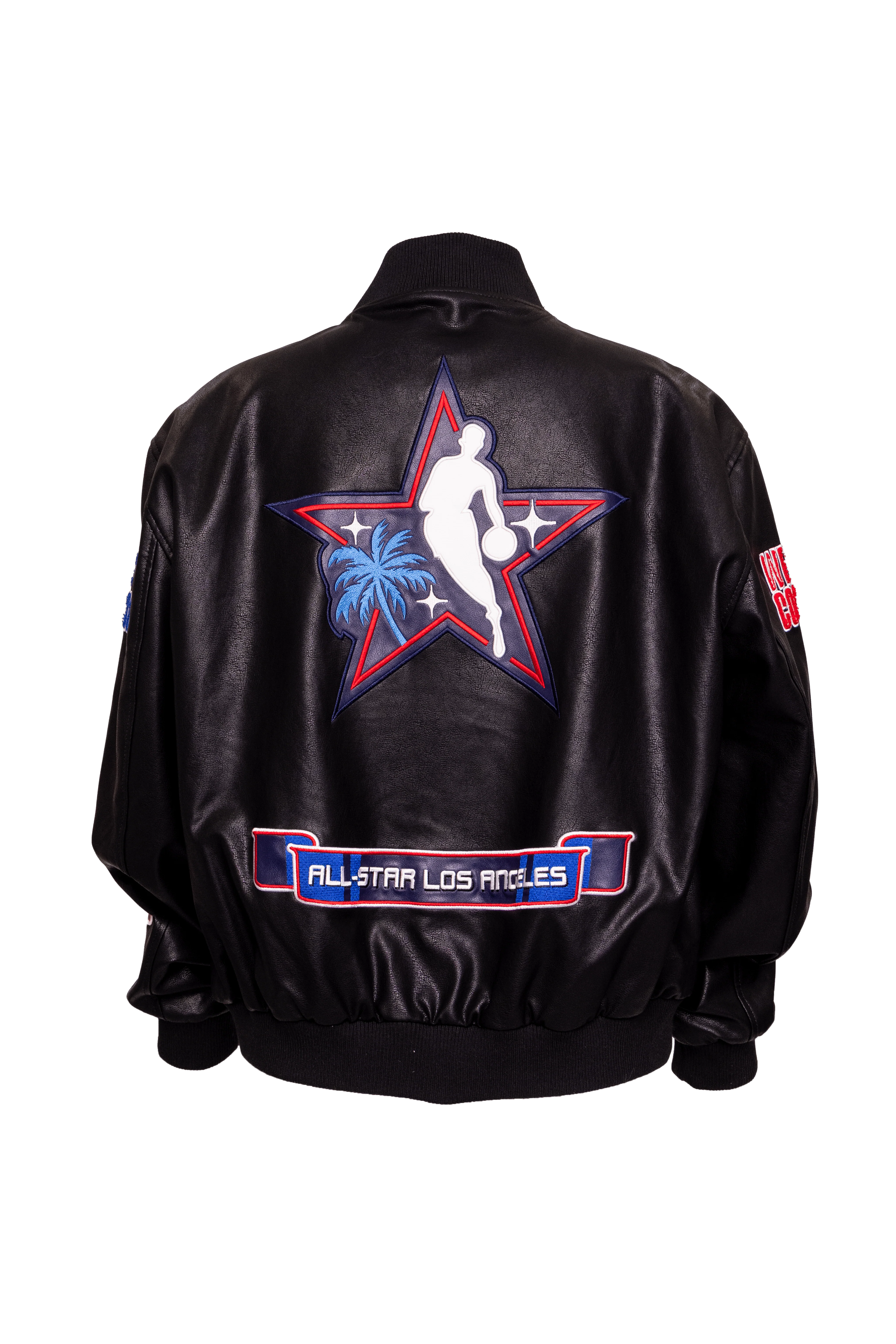 2026 NBA All-Star Los Angeles Vegan Leather Jacket