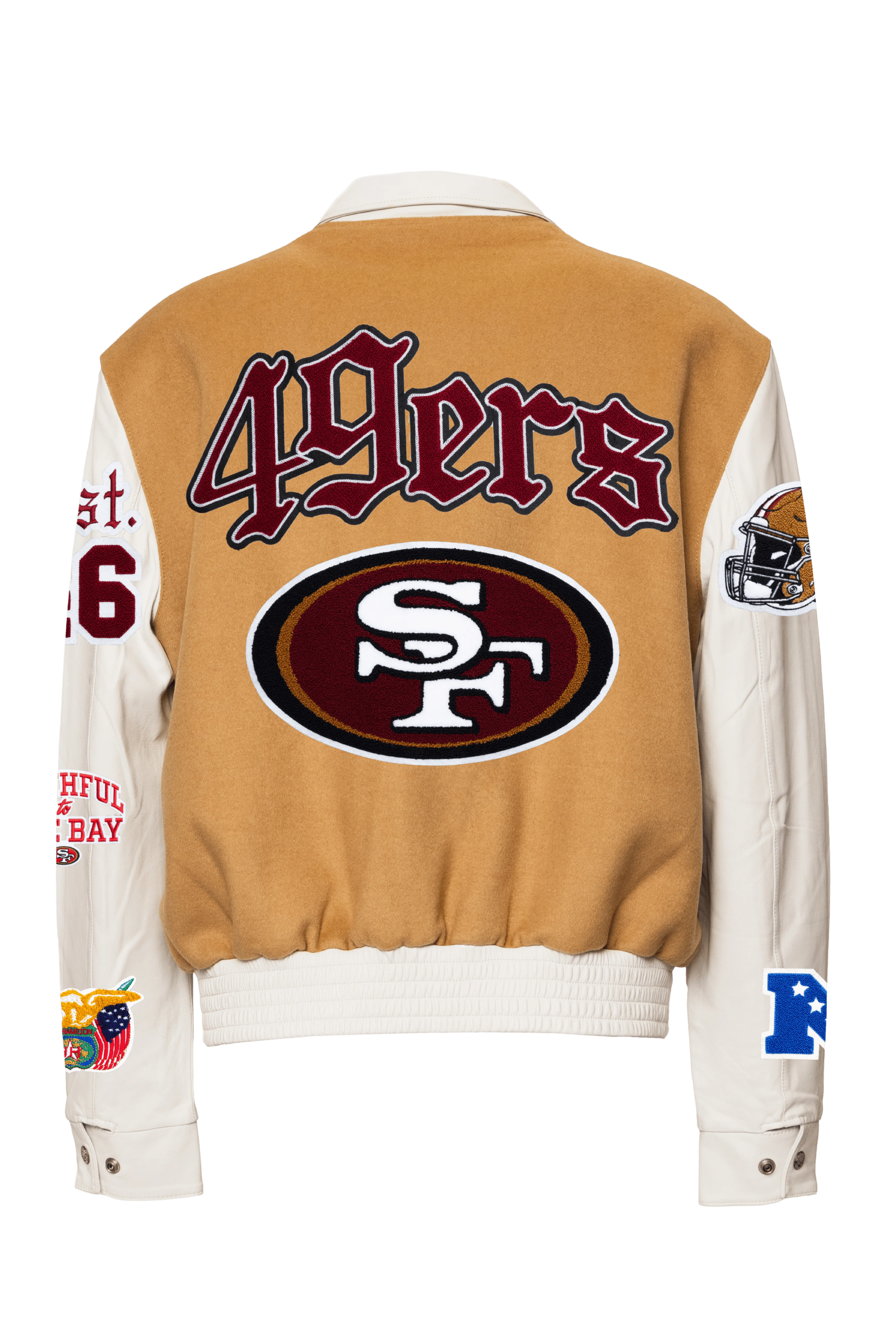 49ers Wool & Leather Jacket - Image 12
