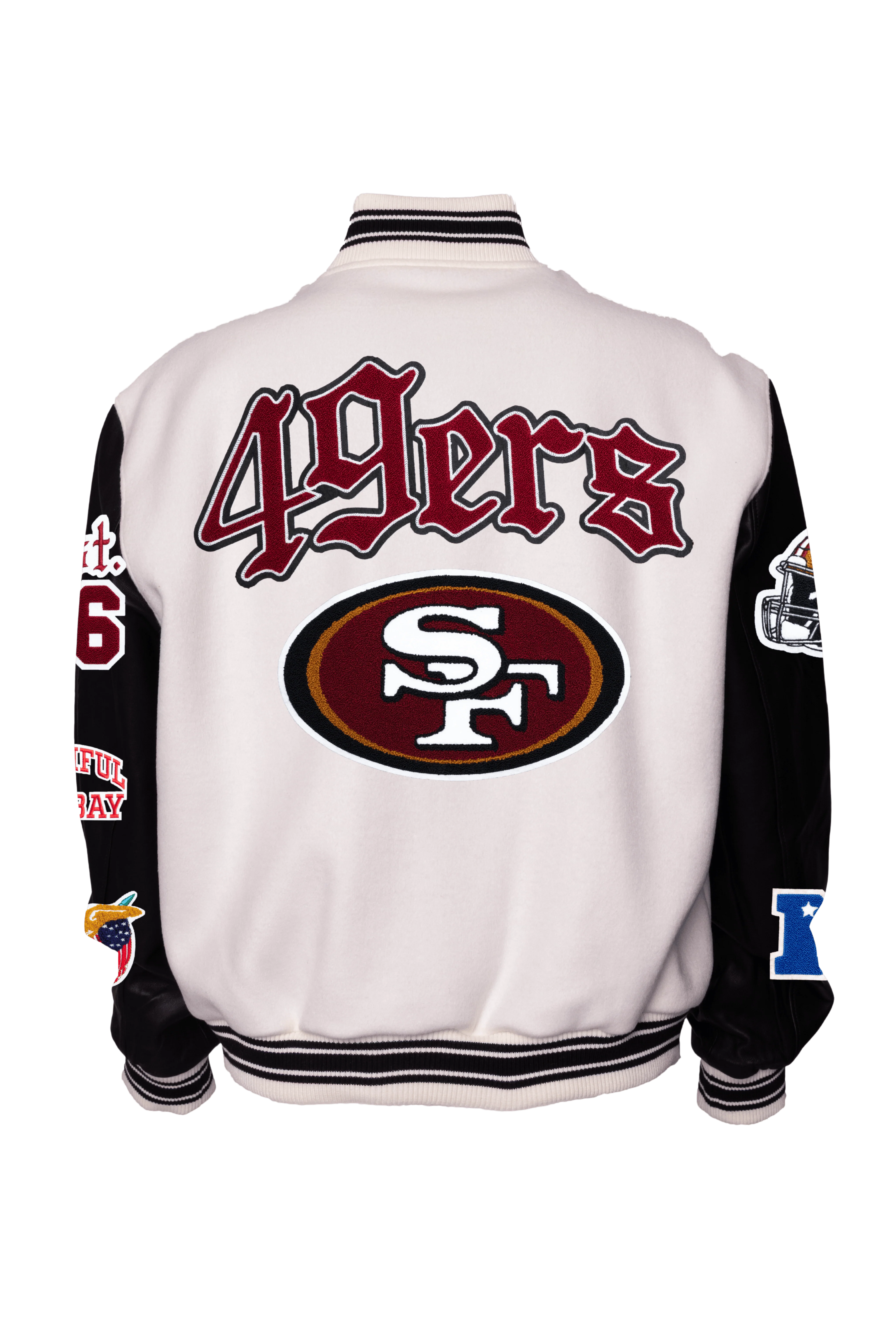 49ers Wool & Leather Jacket - Image 2
