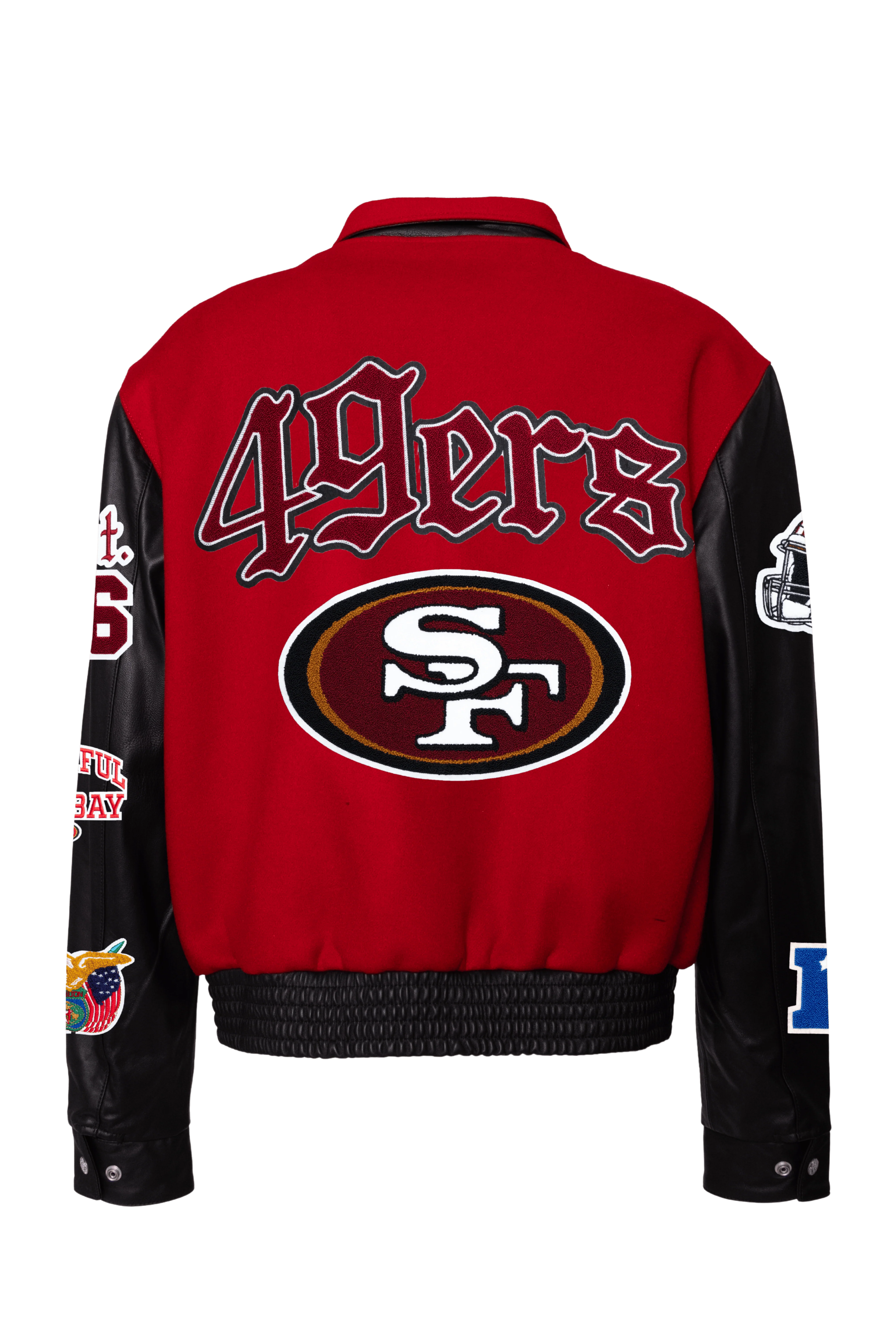 49ers Wool & Leather Jacket - Image 4