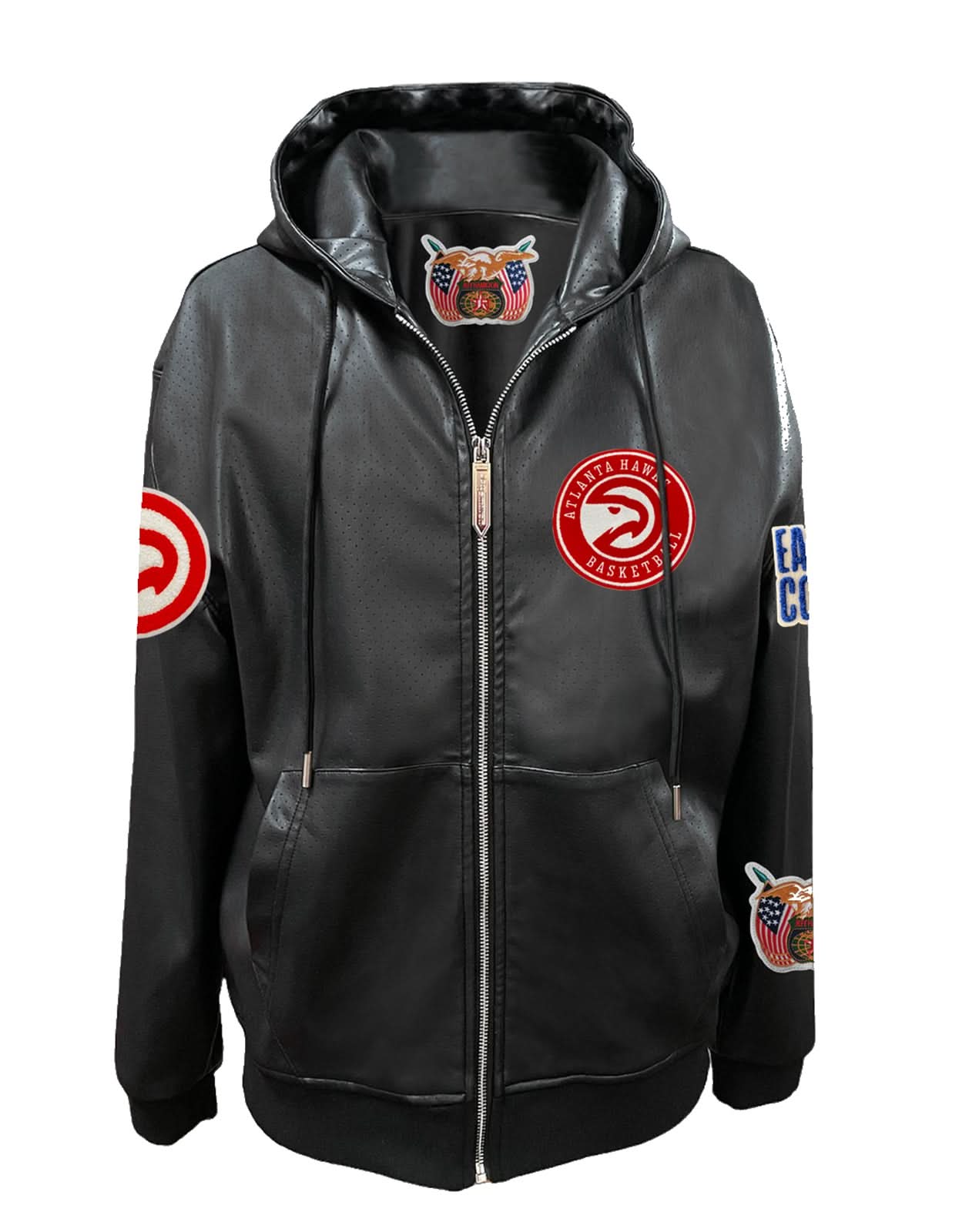 Atlanta Hawks Zip-Up Jacket - Image 3