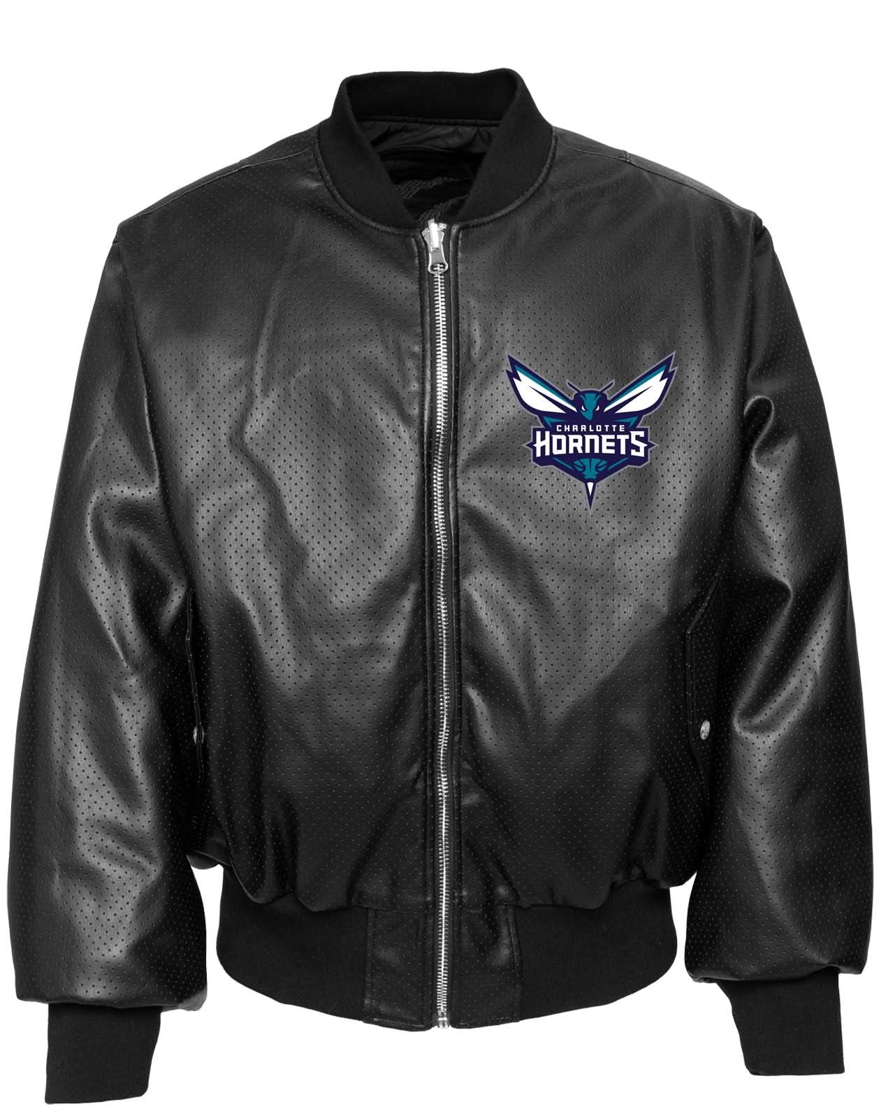 Charlotte Hornets X NBA Collage Reversible Bomber