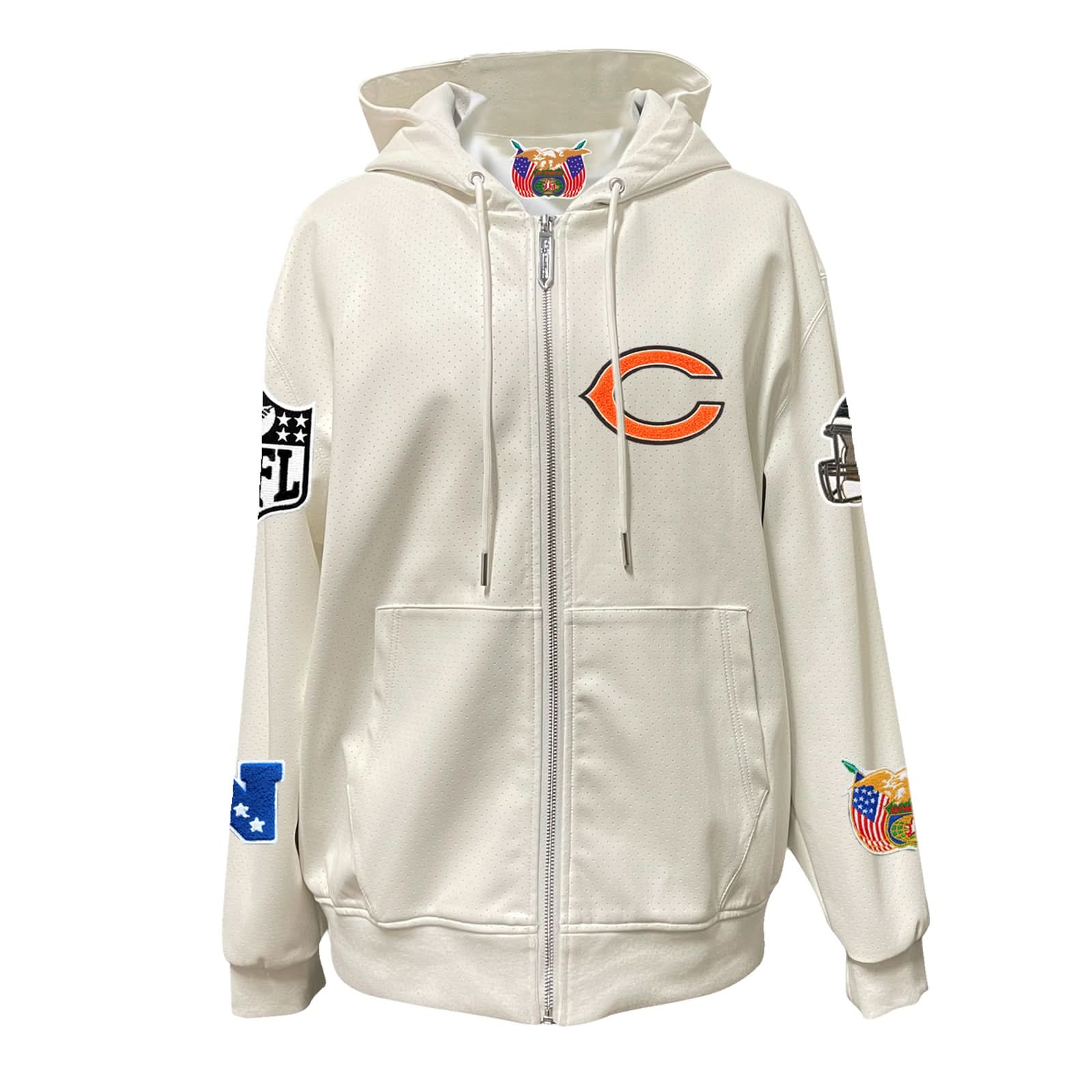 Chicago Bears Zip-Up Jacket - Image 3