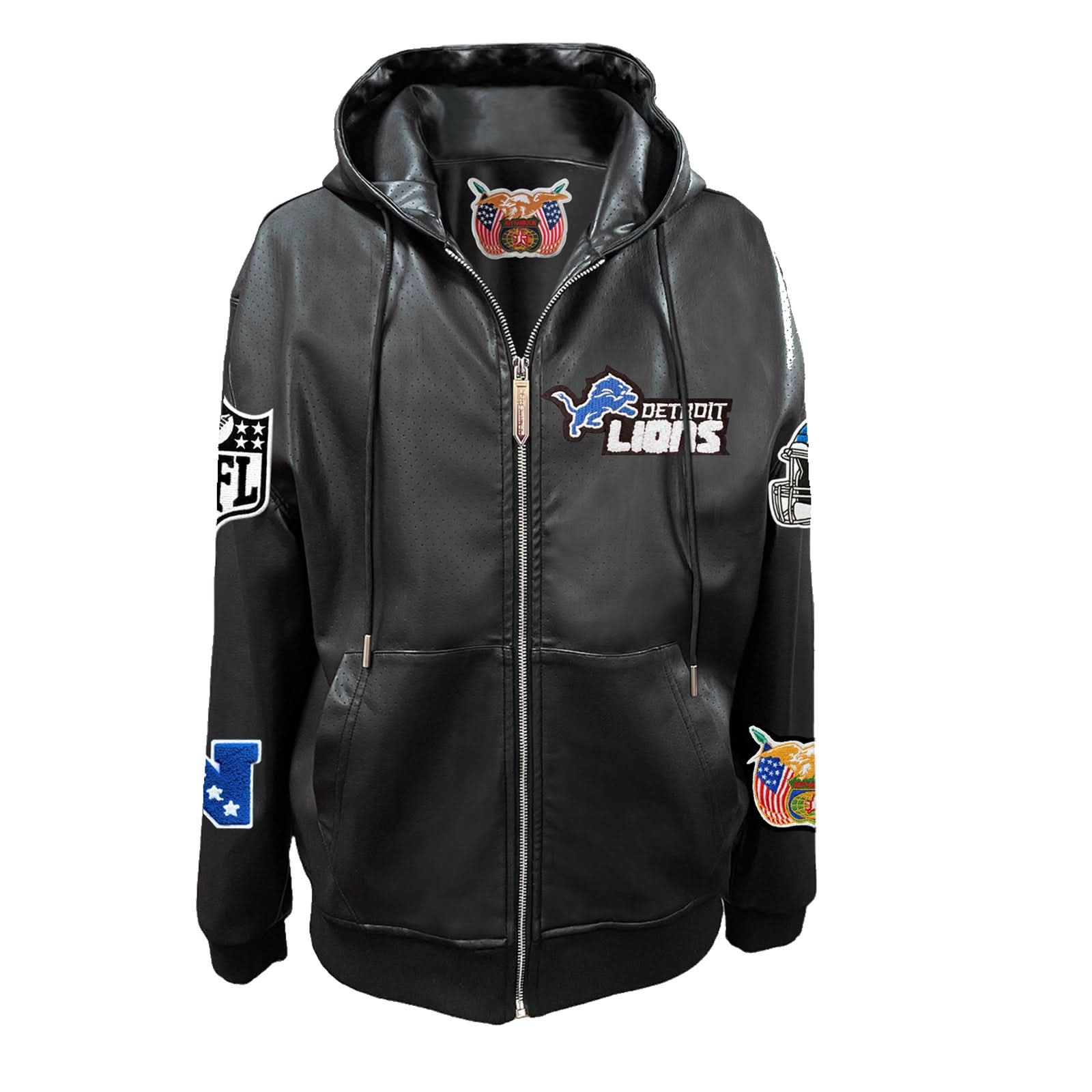 Detroit Lions Zip-Up Jacket - Image 3
