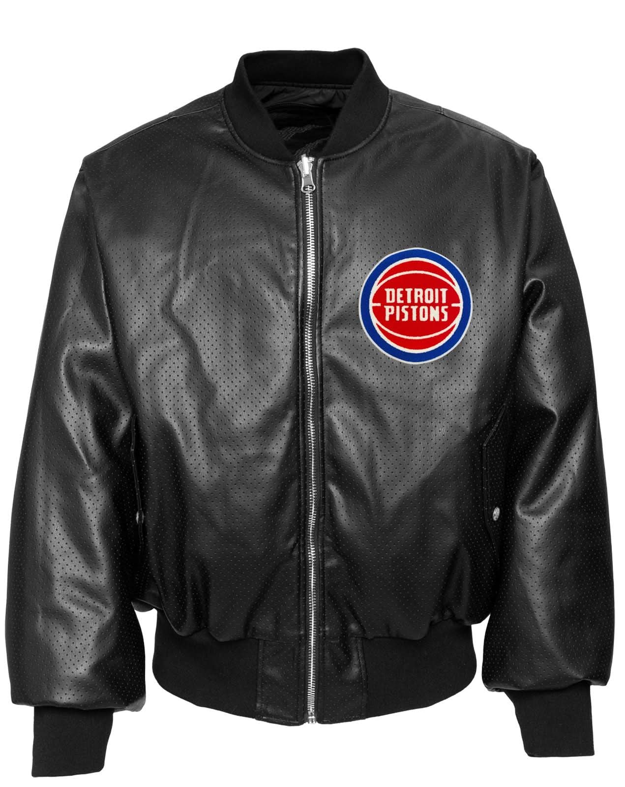 Detroit Pistons X NBA Collage Reversible Bomber