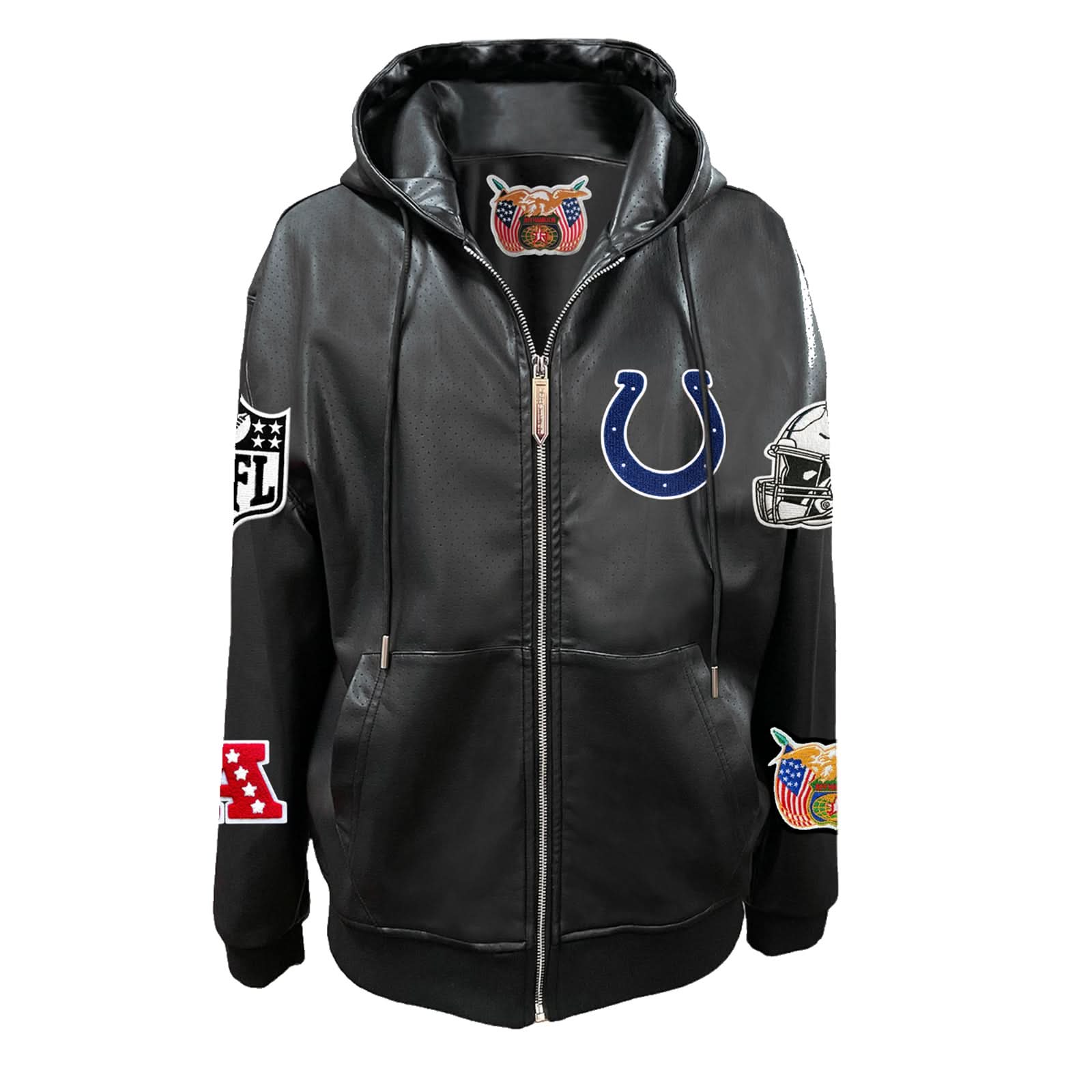 Indianapolis Colts Zip-Up Jacket - Image 3