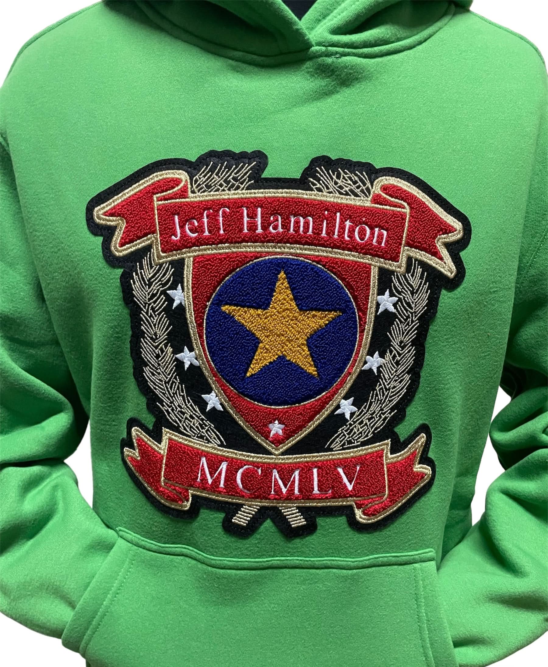 Jeff Hamilton Exclusive Green Hoodie - Image 3