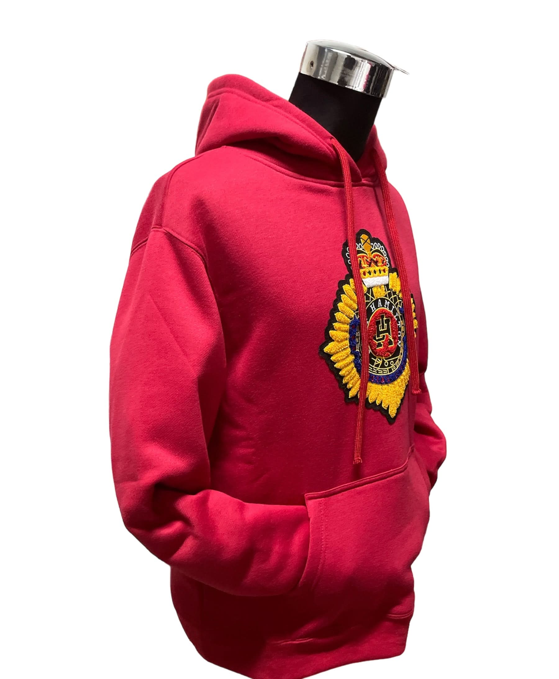 Jeff Hamilton Exclusive Rose Red Hoodie - Image 3