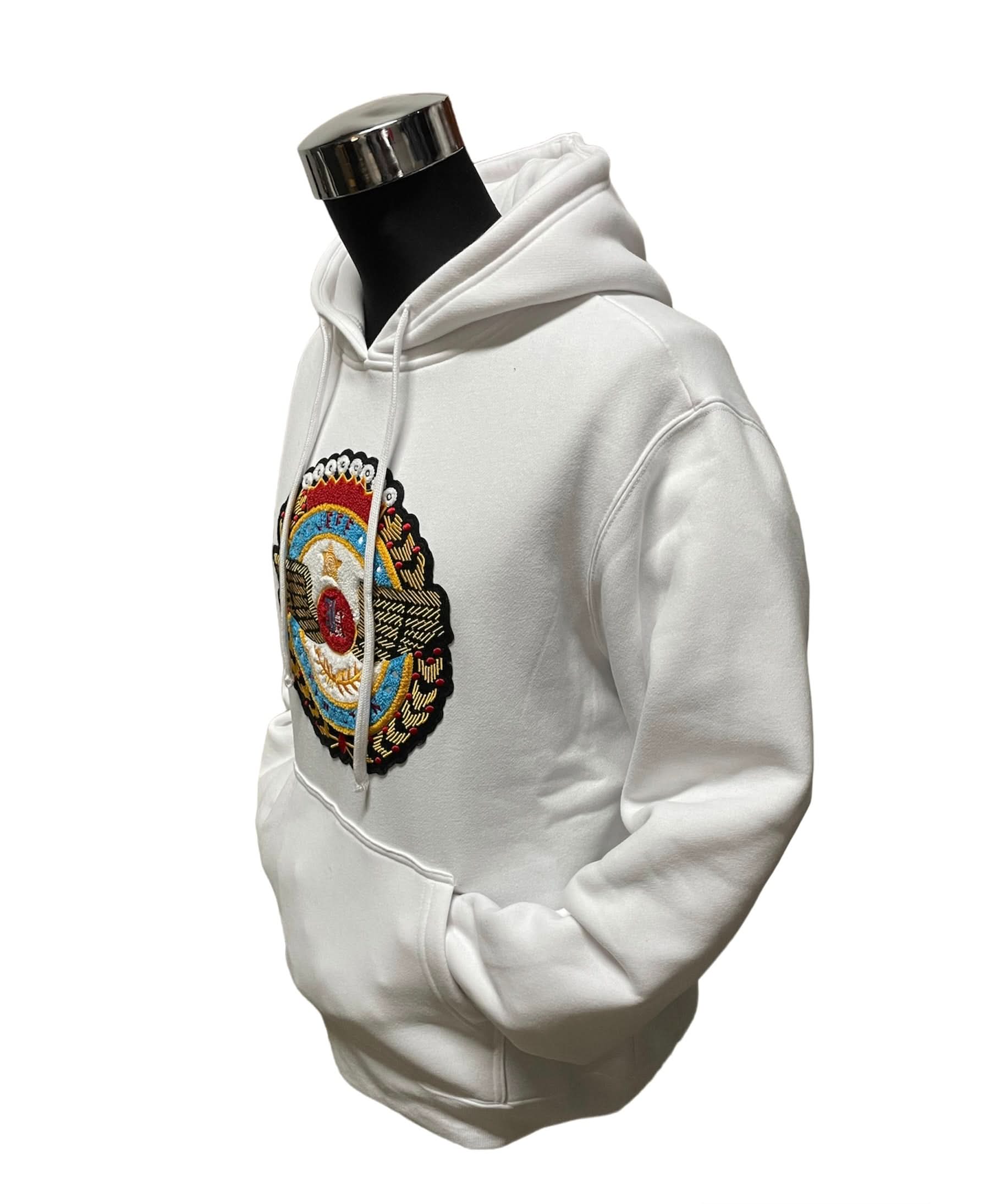 Jeff Hamilton Exclusive White Hoodie - Image 3