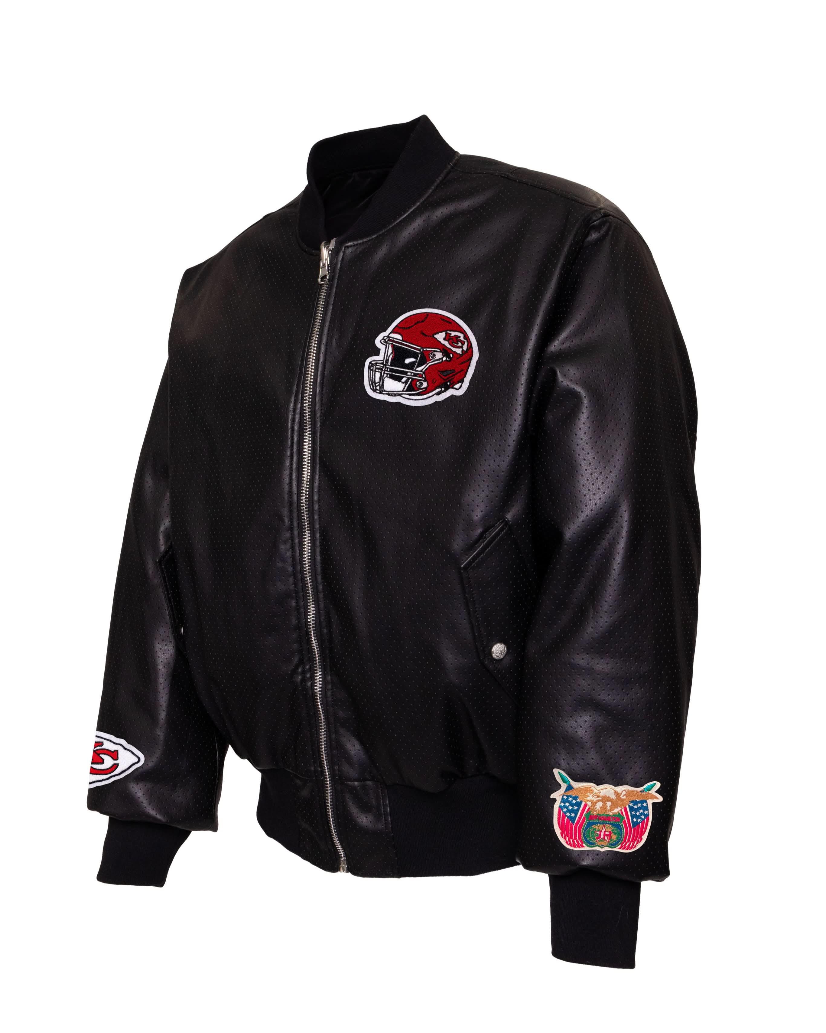 Kansas City Chiefs X NFL Collage Reversible Bomber - Image 3