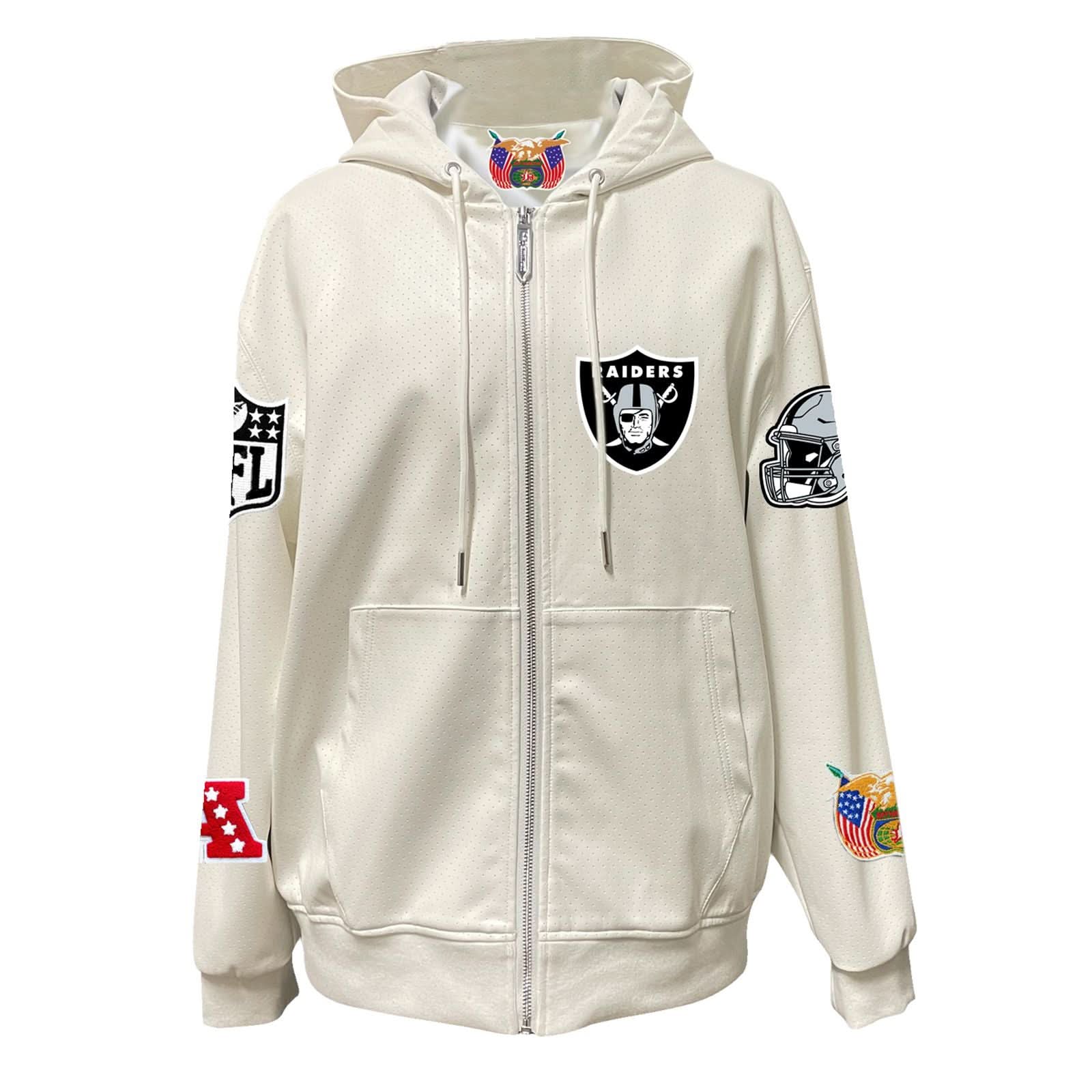 Las Vegas Raiders Zip-Up Jacket
