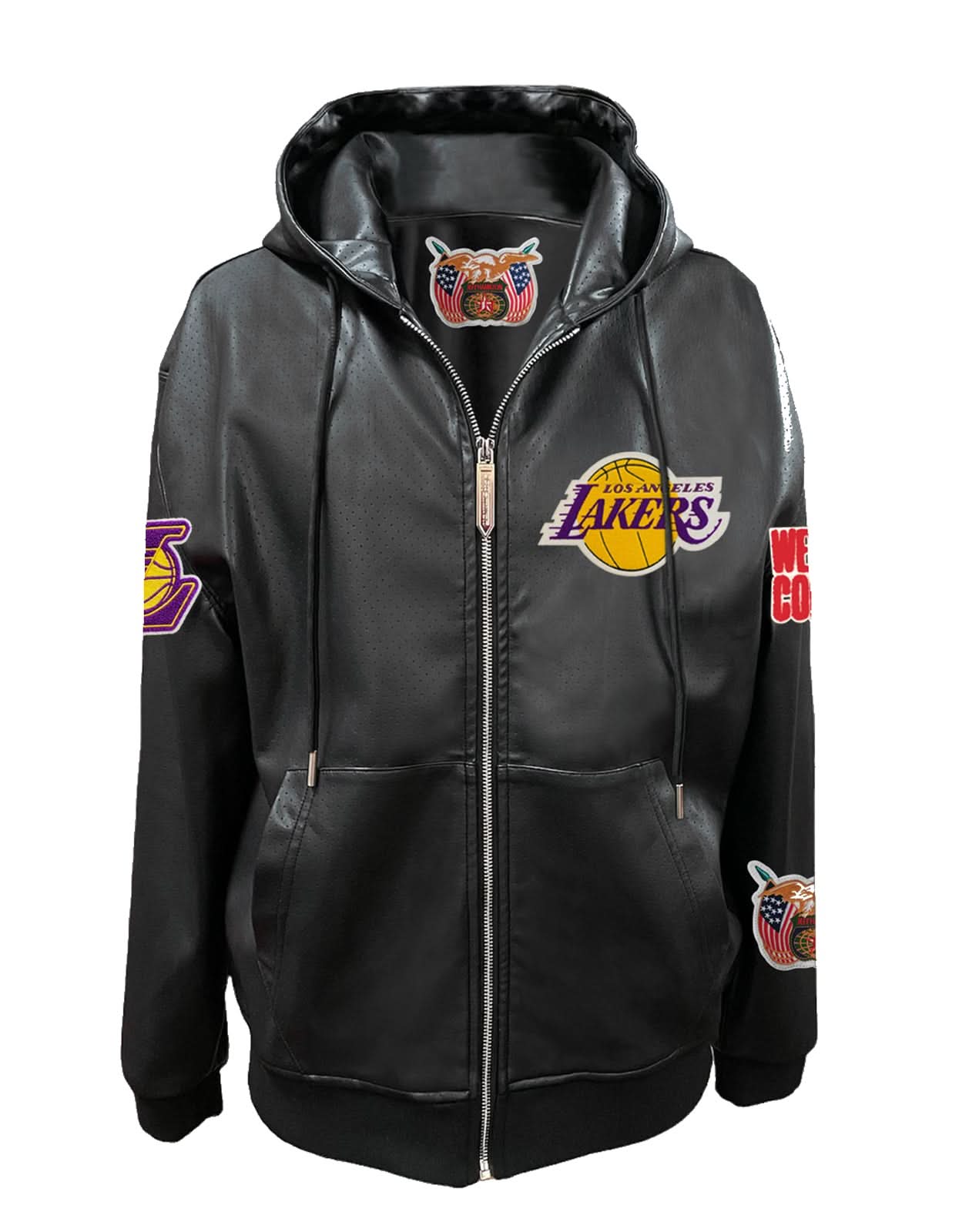 Los Angeles Lakers Zip-Up Jacket - Image 3