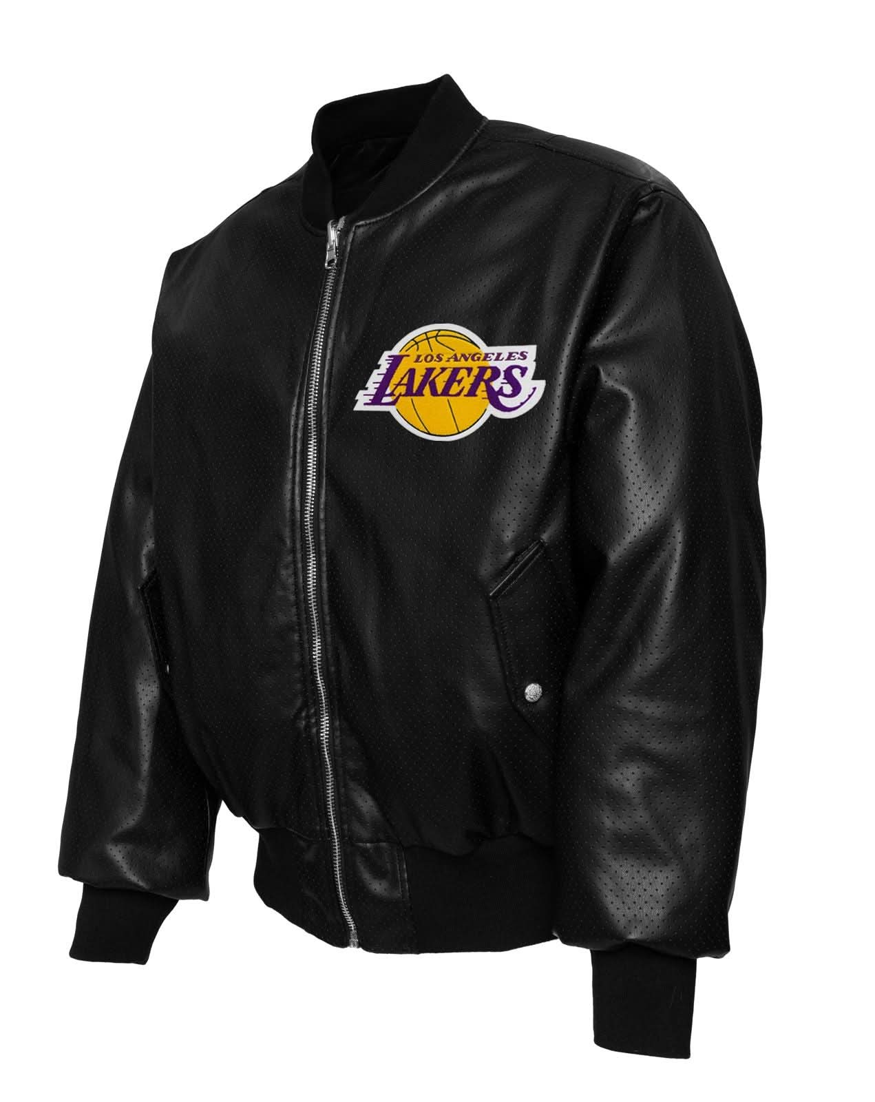 Los Angeles Lakers X NBA Collage Reversible Bomber Color - Image 3
