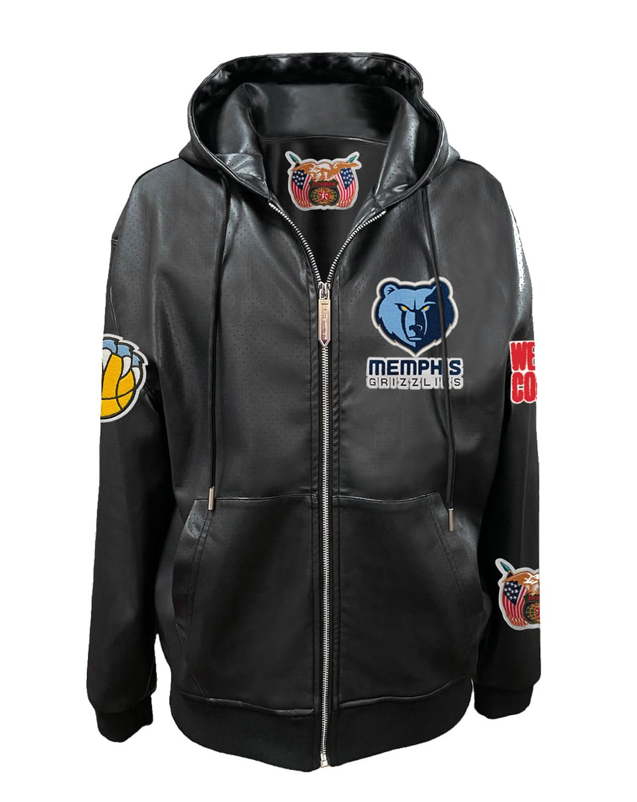 Memphis Grizzlies Zip-Up Jacket - Image 3