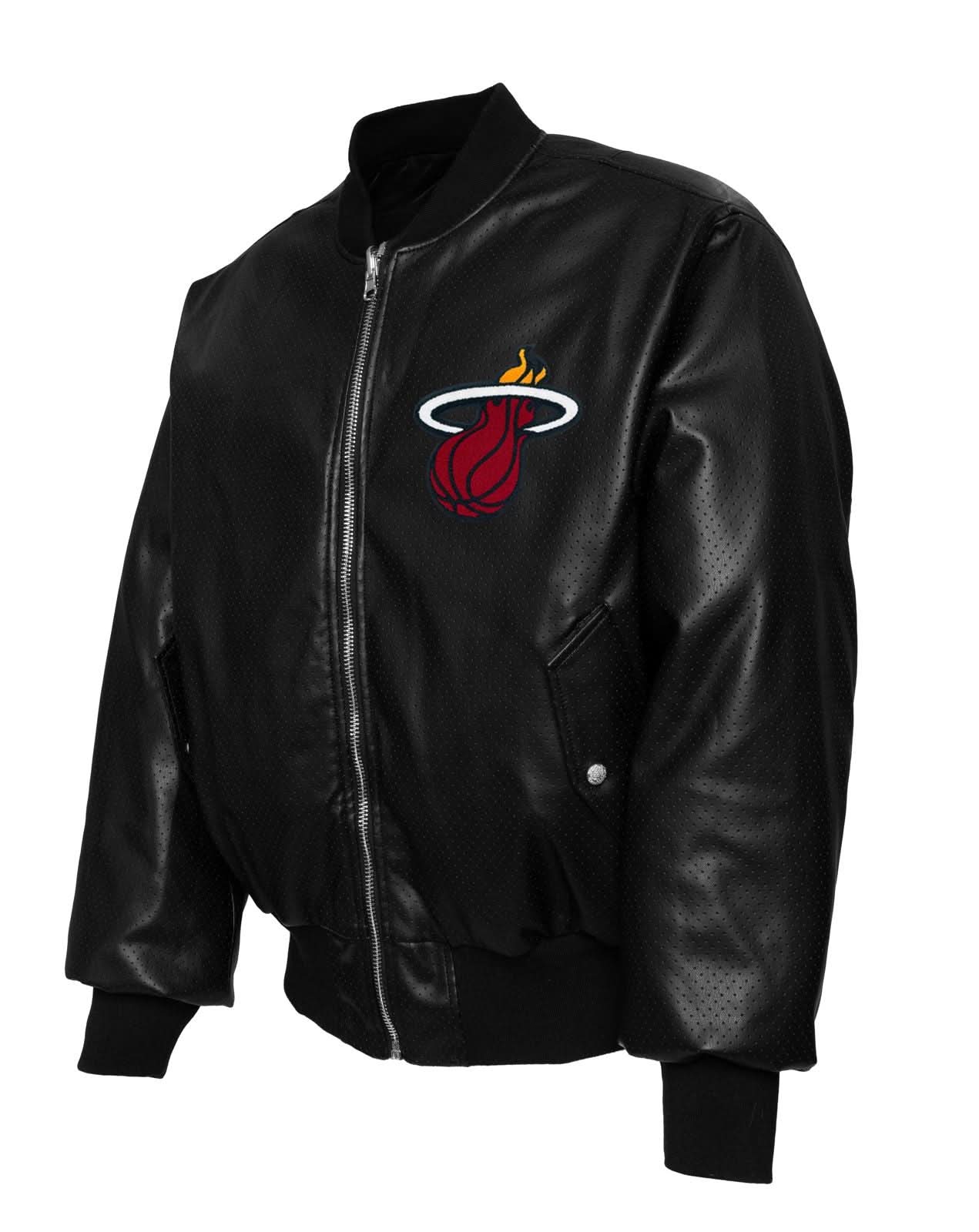 MIAMI HEAT x NBA COLLAGE REVERSIBLE BOMBER COLOR - Image 3