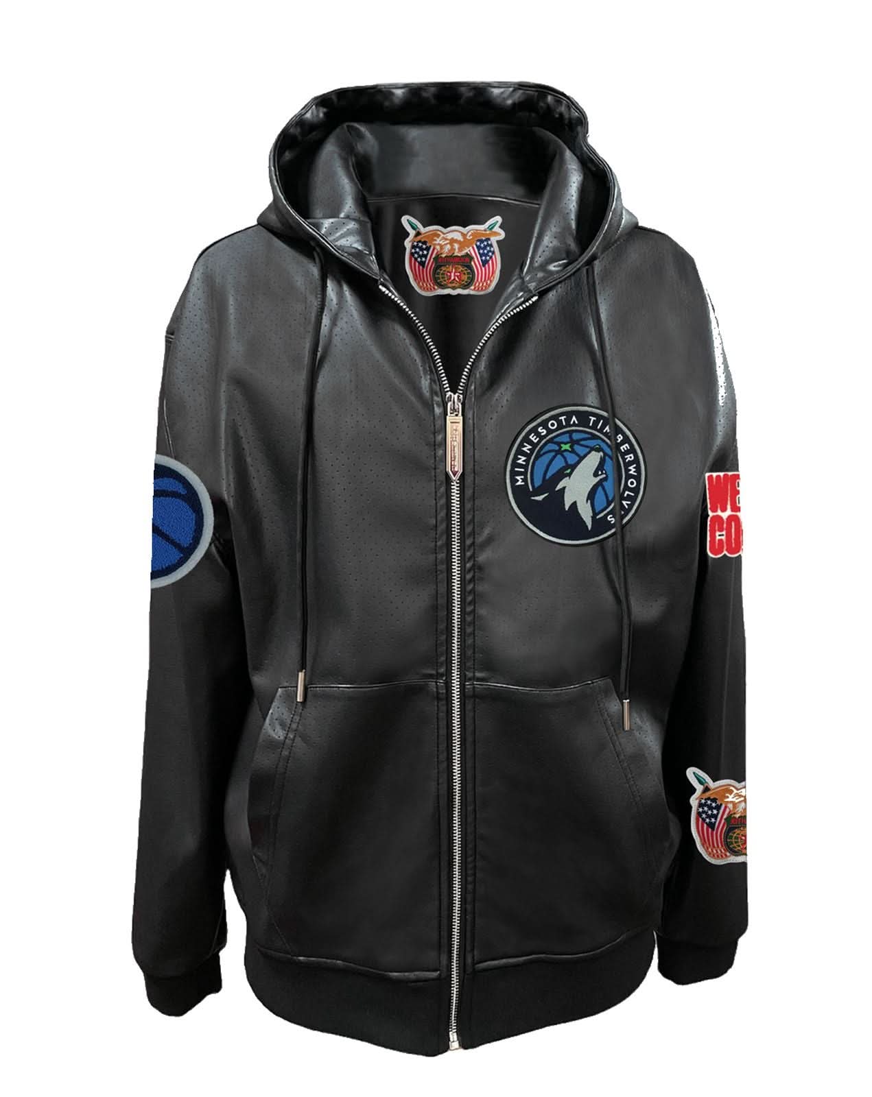 Minnesota Timberwolves Zip-Up Jacket