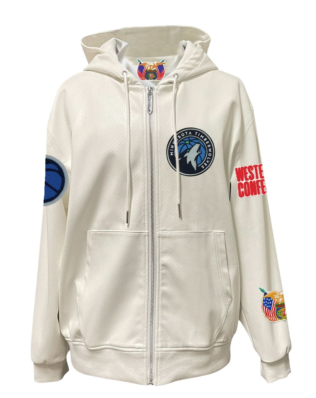 Minnesota Timberwolves Zip-Up Jacket - Image 3
