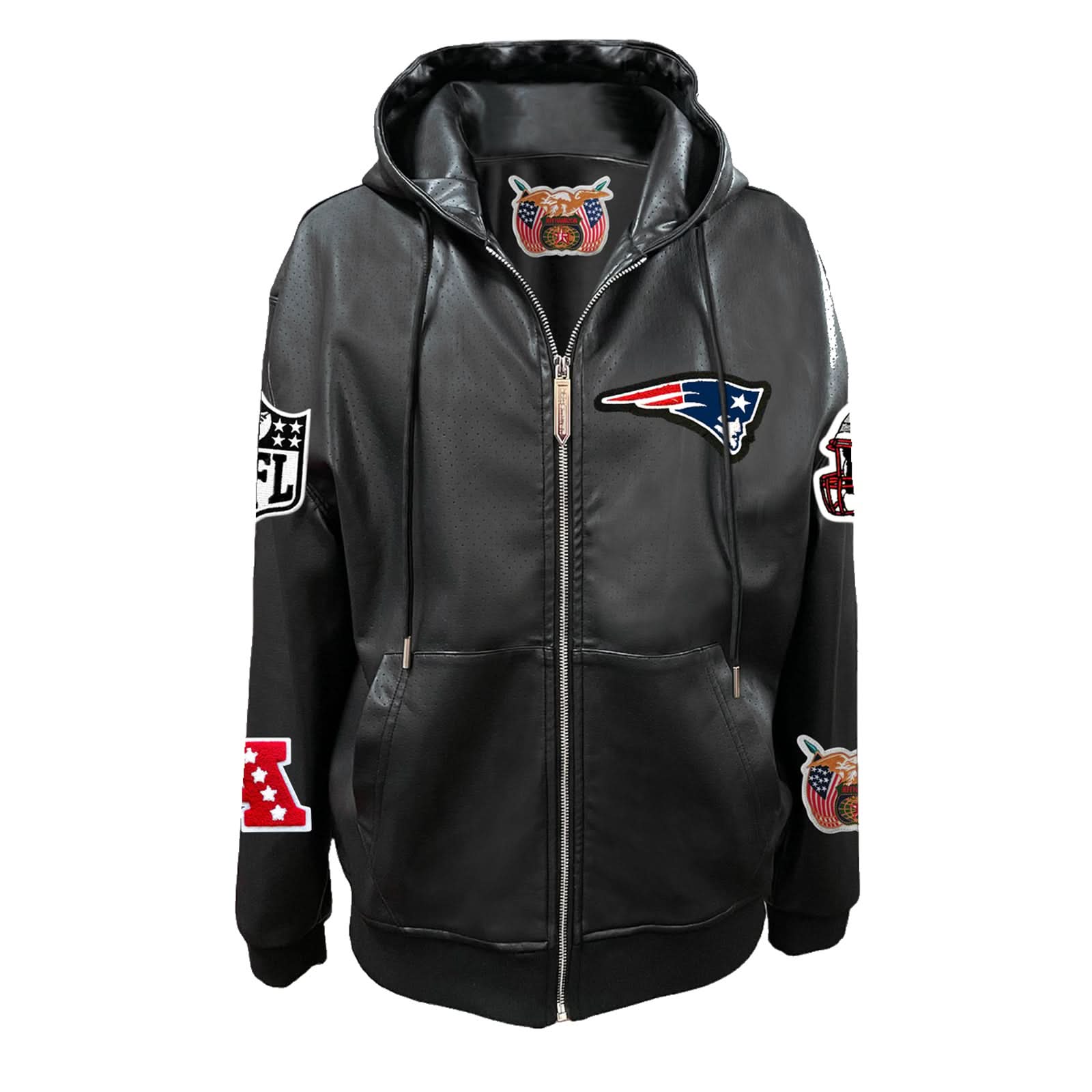 New England Patriots Zip-Up Jacket - Image 3