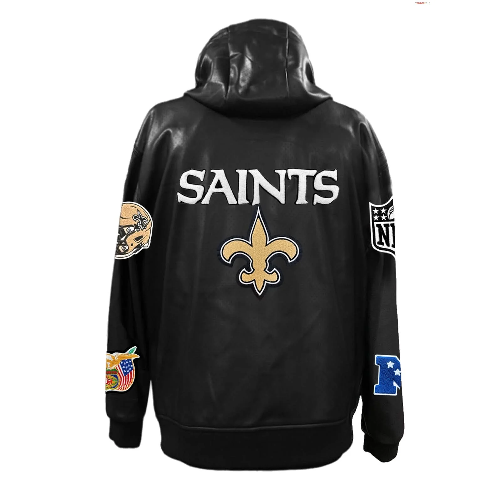 New Orleans Saints Zip-Up Jacket - Image 4