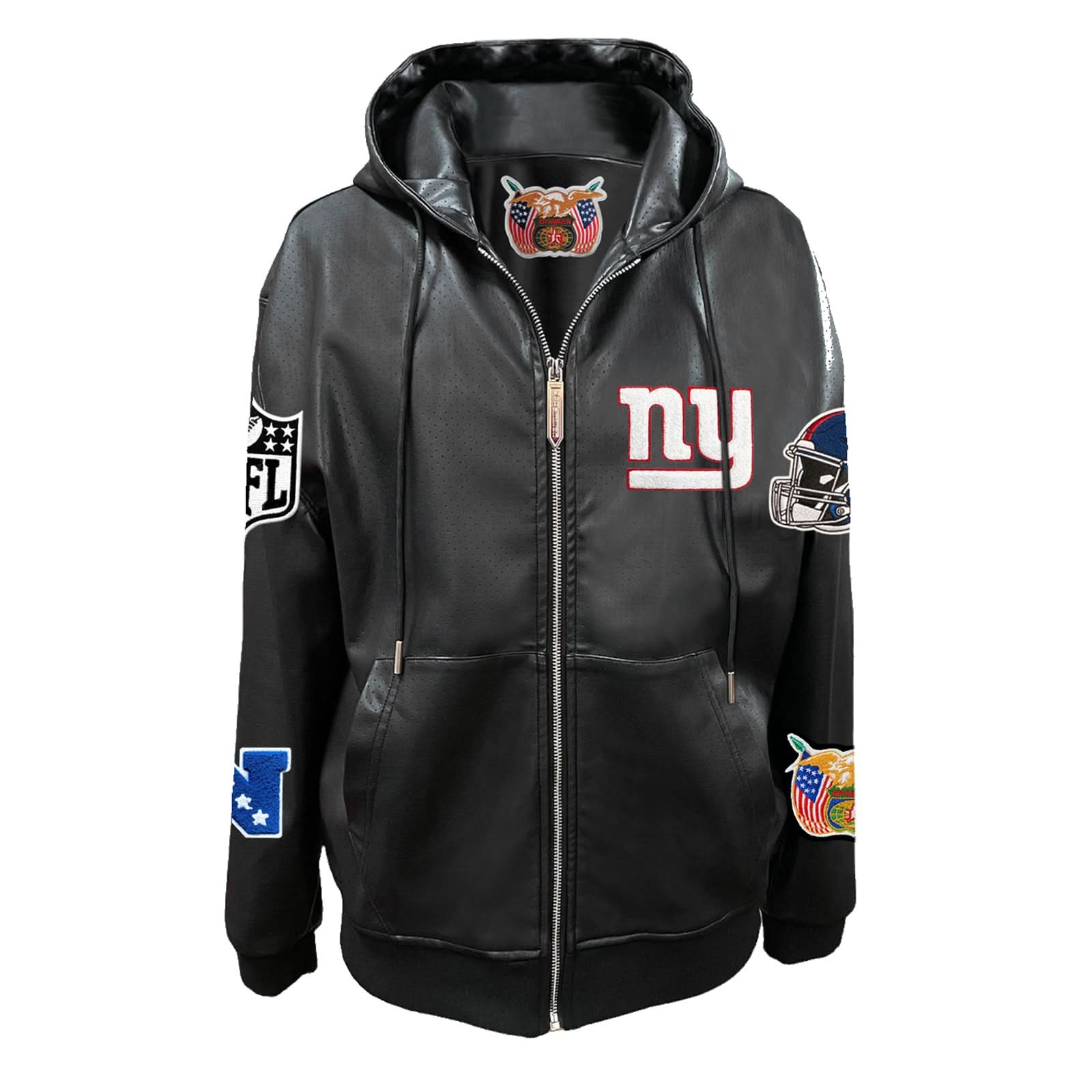New York Giants Zip-Up Jacket - Image 3