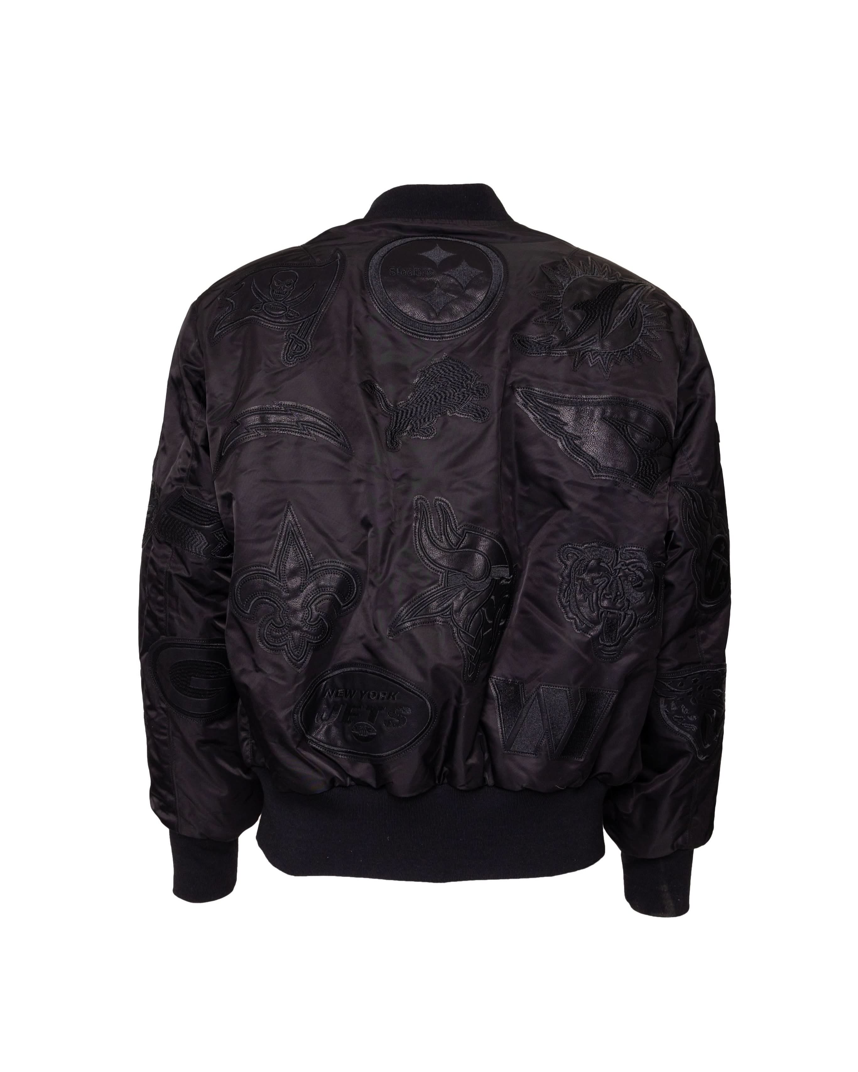 Philadelphia Eagles X NFL Collage Reversible Bomber - Image 4