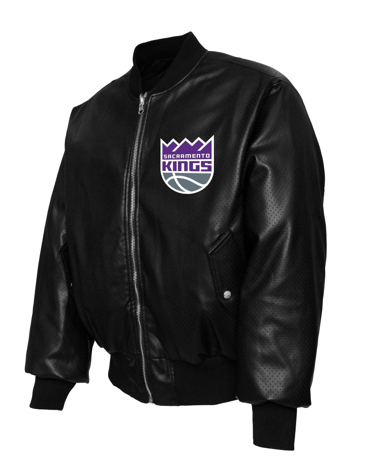 Sacramento Kings X NBA Collage Reversible Bomber - Image 3