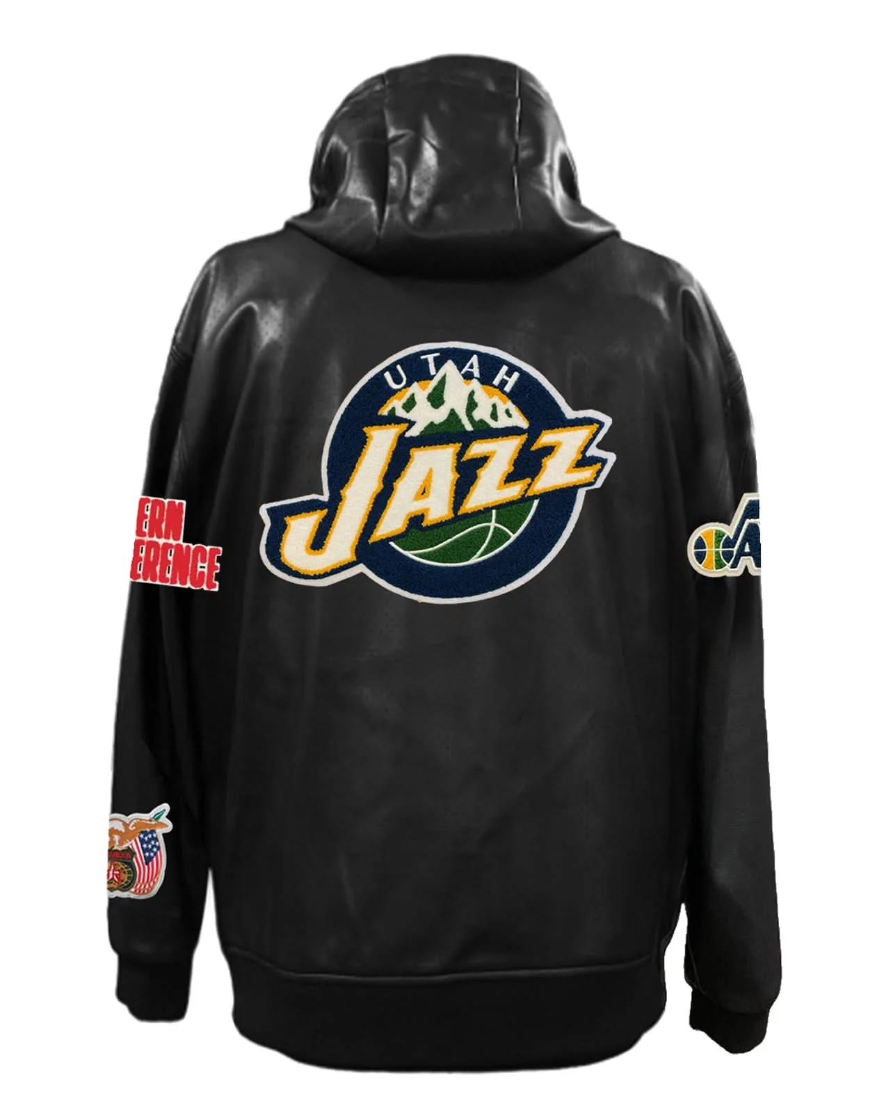 Utah Jazz Zip-Up Jacket - Image 4