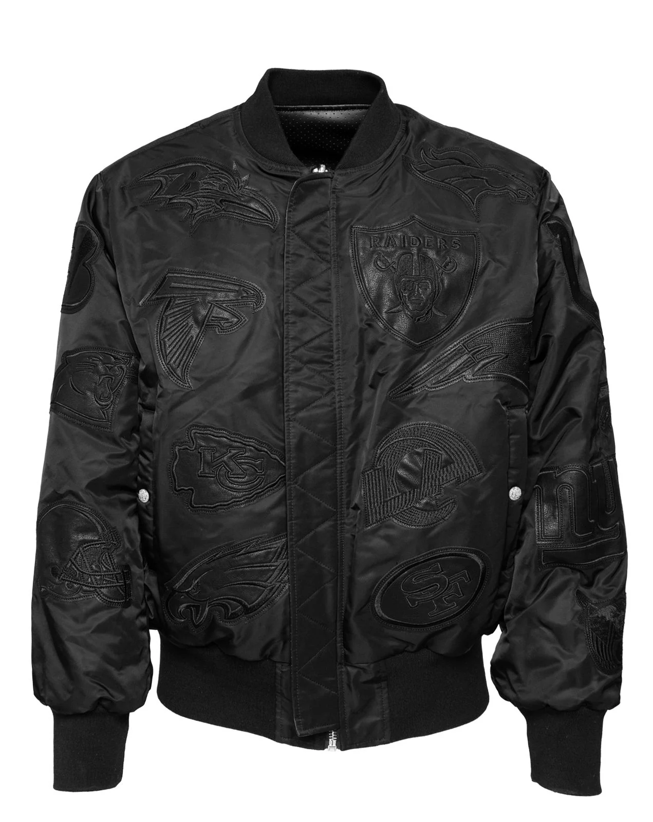 Buffalo Bills X NFL Collage Reversible Bomber - Image 2