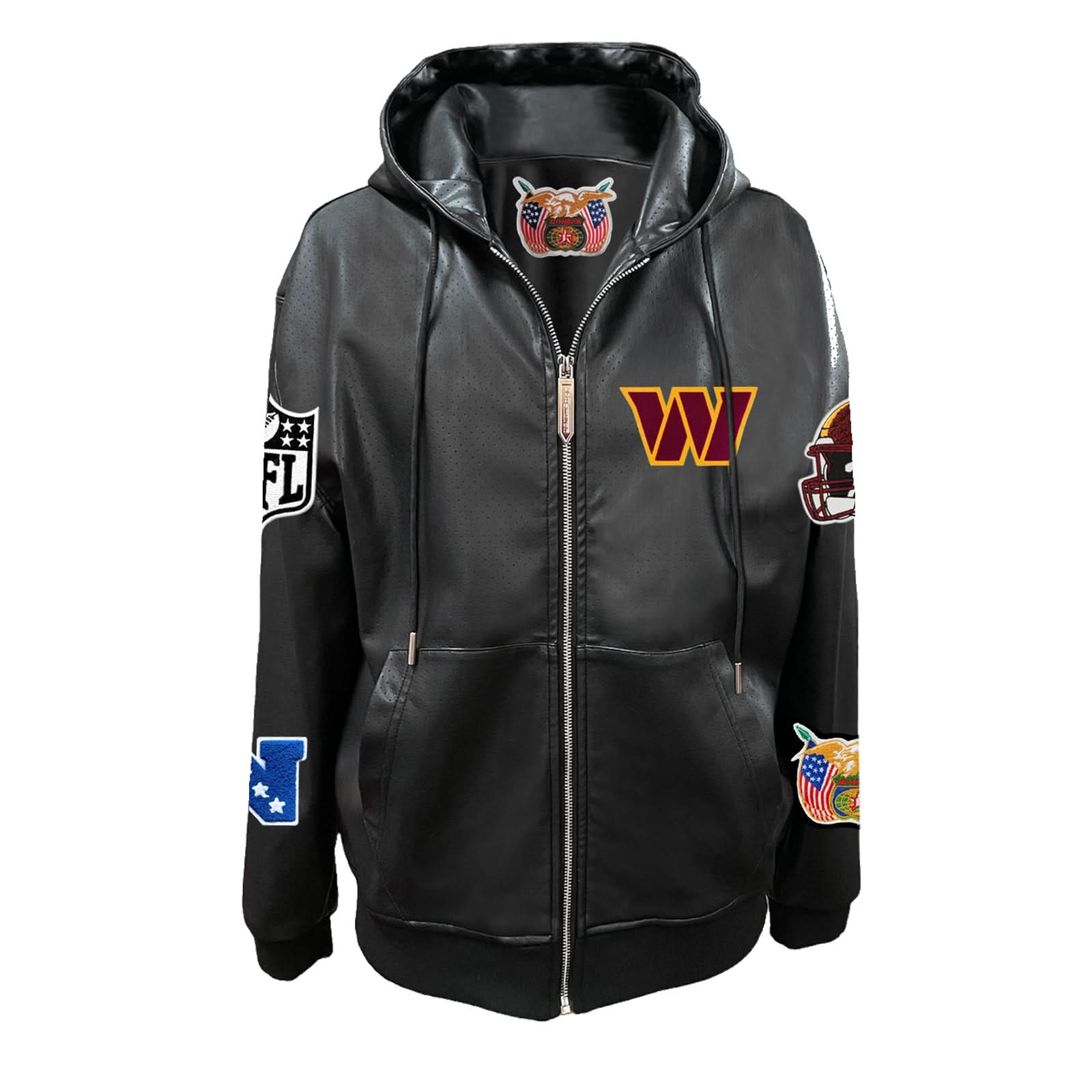 Washington Commanders Zip-Up Jacket - Image 3